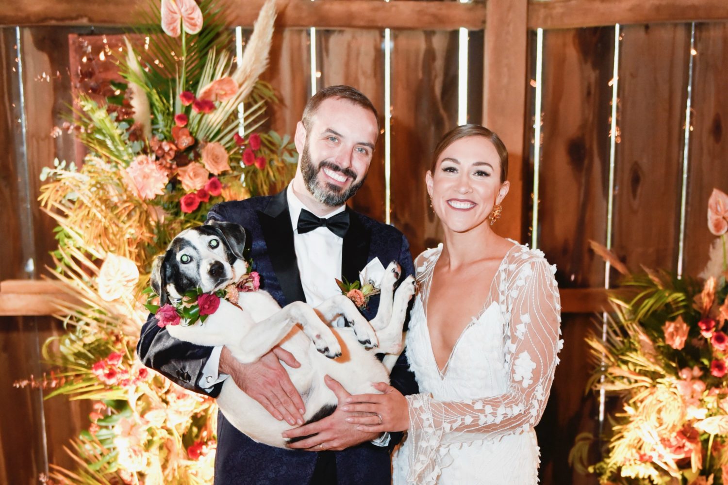 “Sexy Fall Pizza Party” Was the Theme of This October Wedding