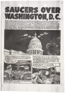 "Saucers over Washington" (Comic)09204_2004_001 - Washingtonian
