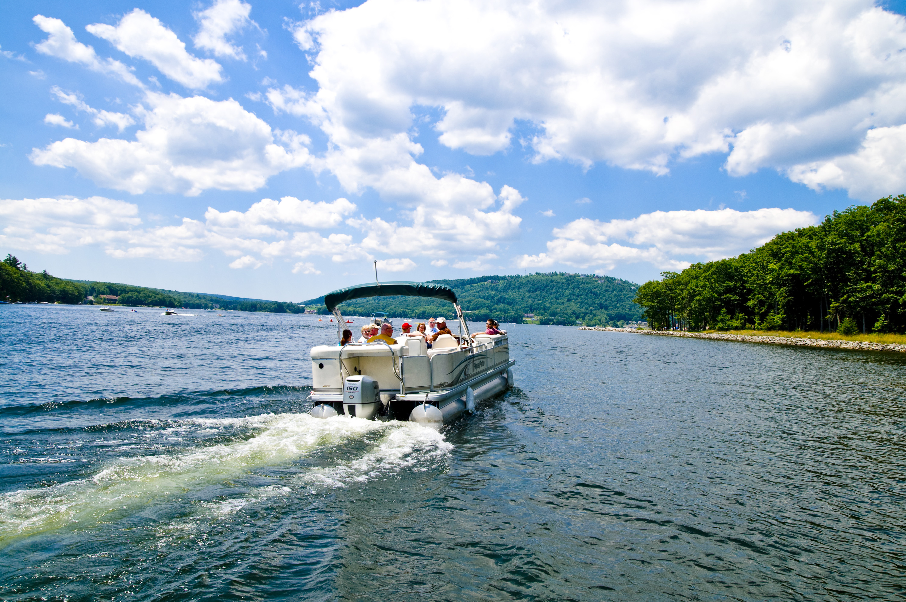 pontoon boat tour on DCL - Washingtonian