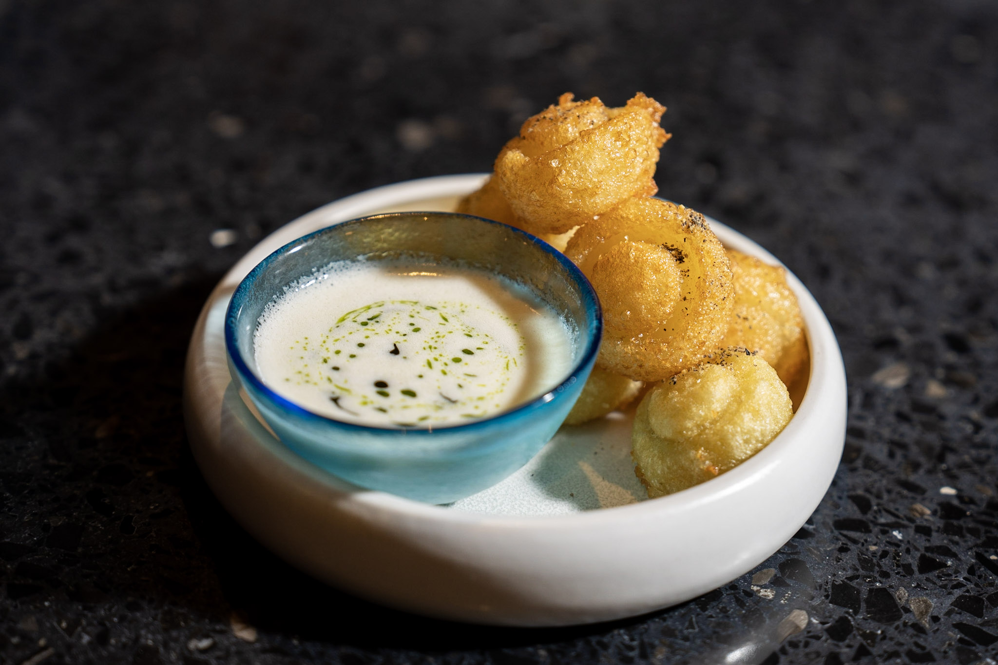 Love Makoto_Beloved BBQ mochi potato_Mike Fuentes Photography - Washingtonian