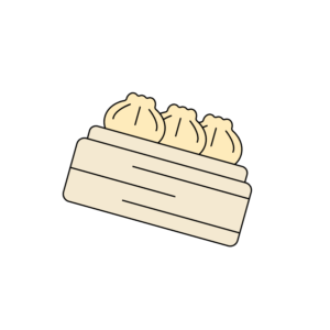 dumplings sticker - Washingtonian