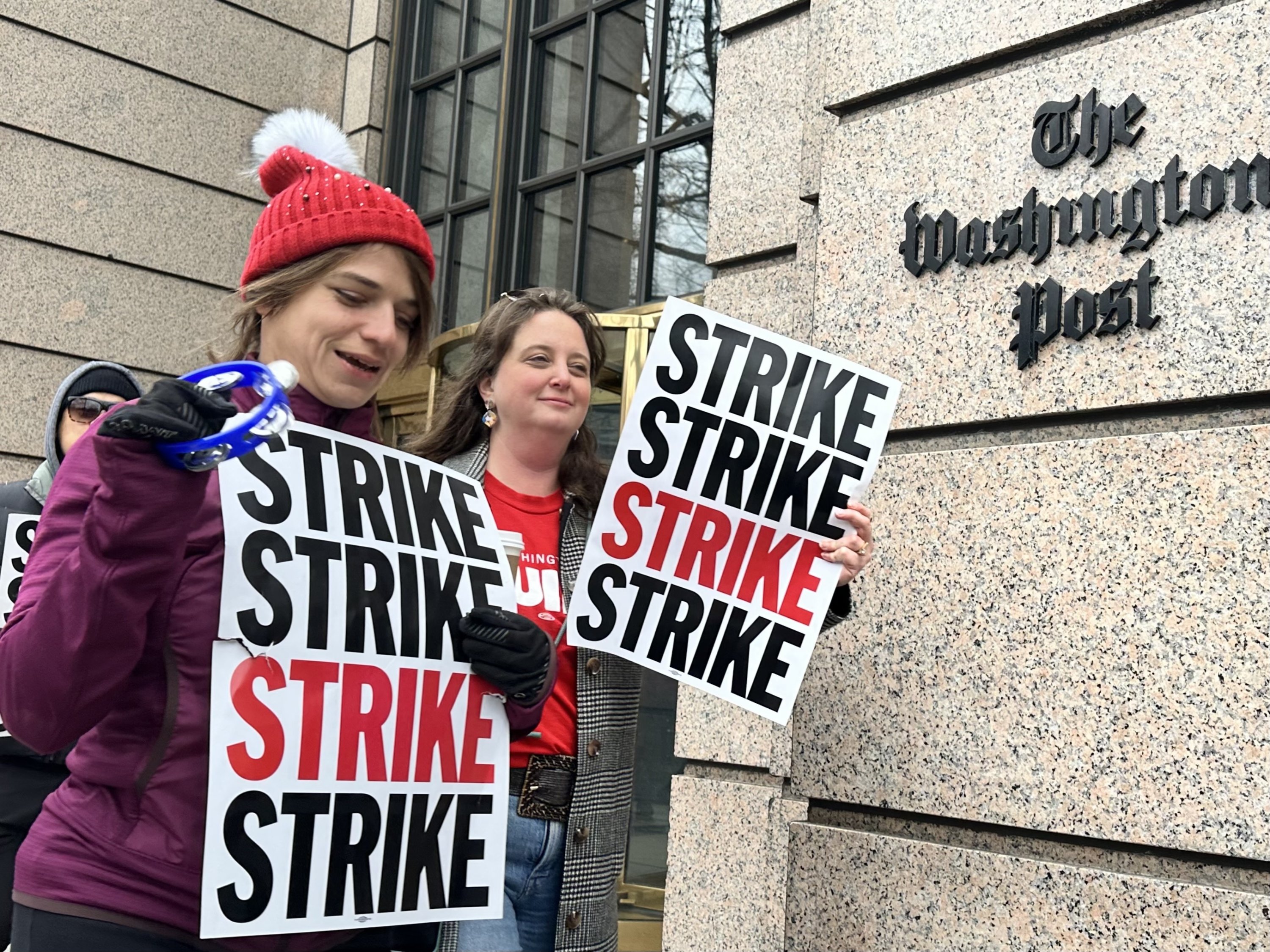 PHOTOS: The Washington Post Goes on Strike - Washingtonian
