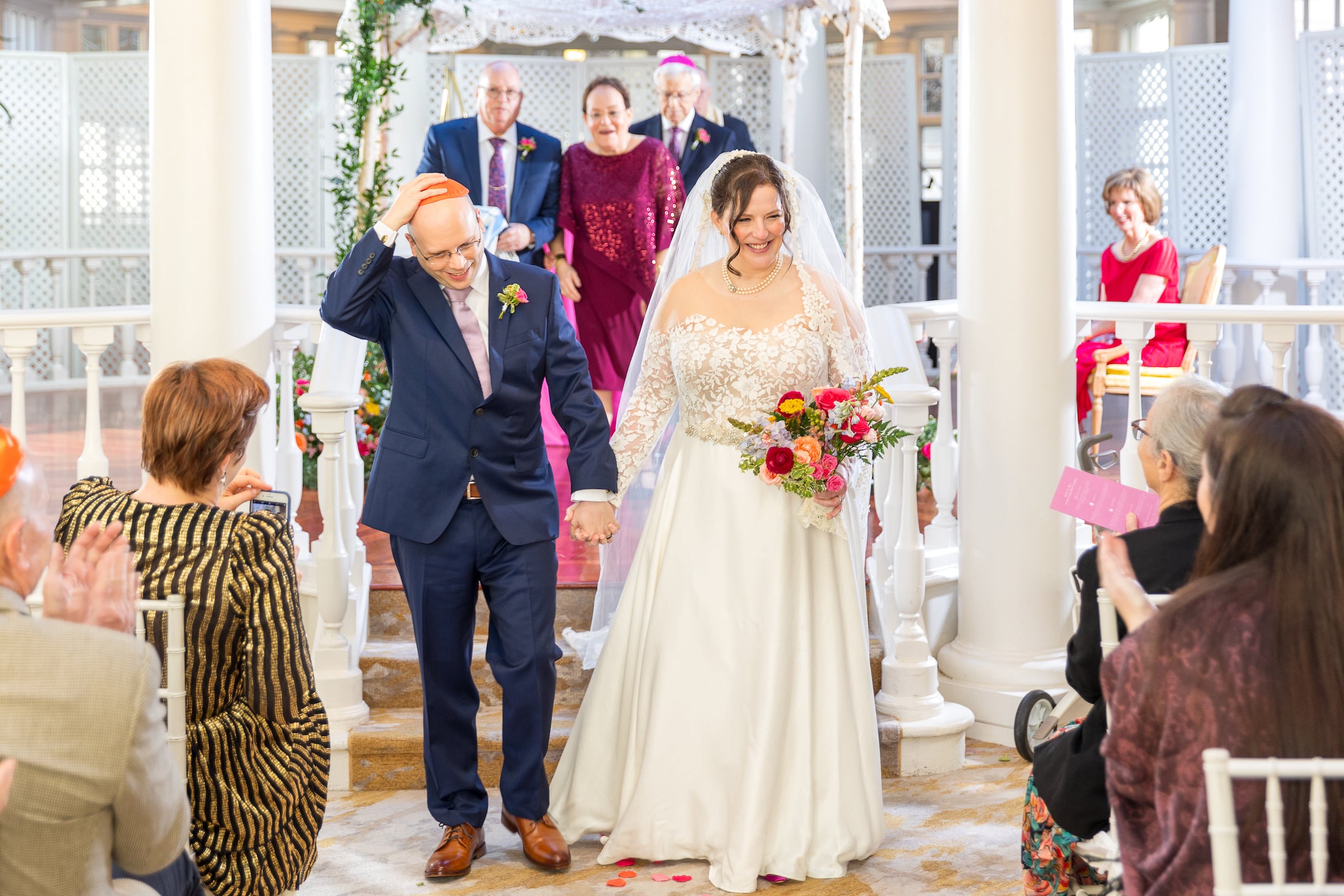 Leslie + Leor married // Fairmont Washington Hotel - Washingtonian