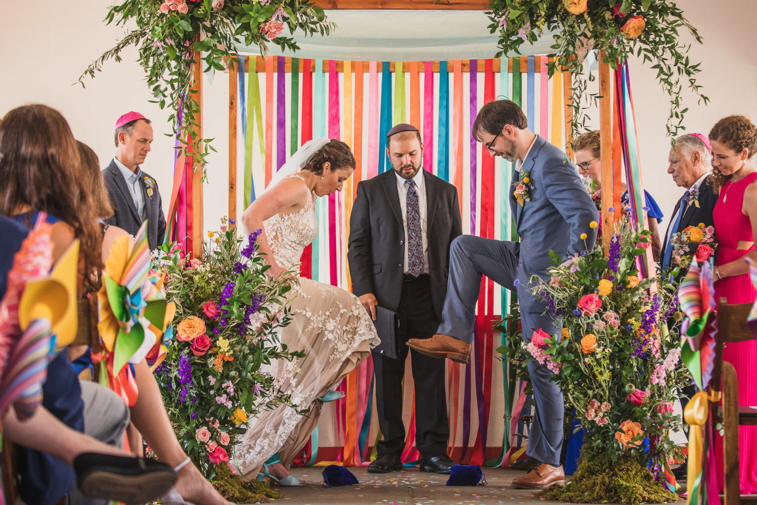A Colorful, Carnival-Inspired Wedding at Glen Echo Park