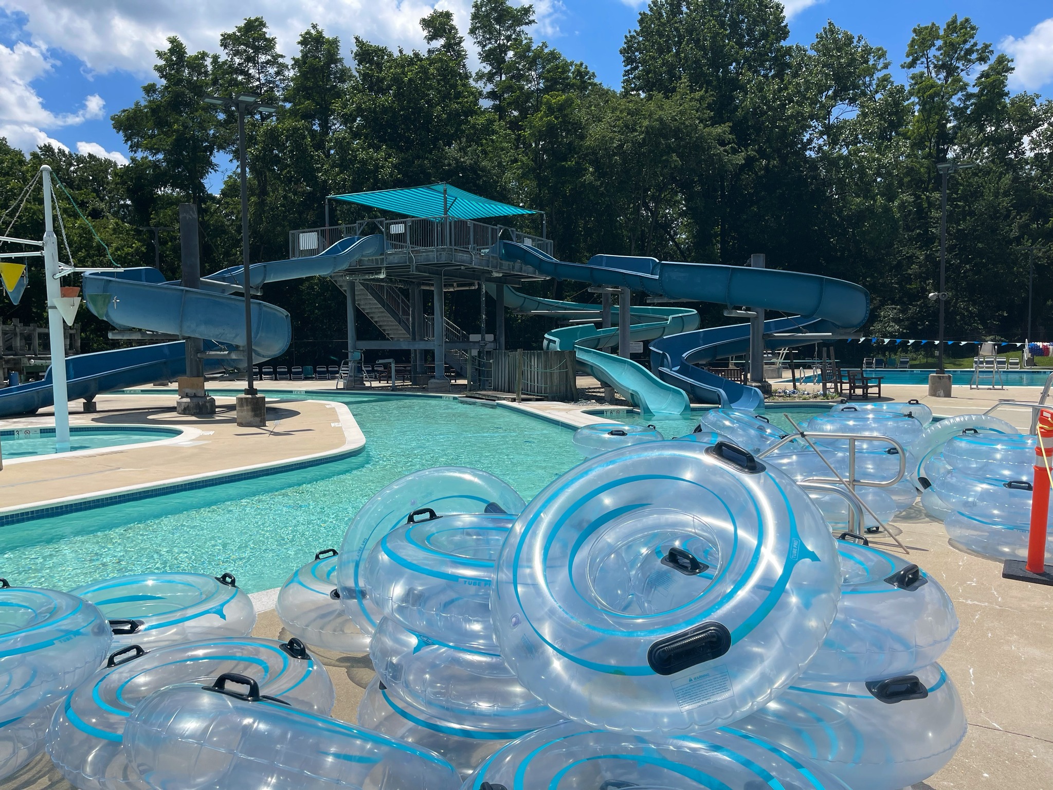 MLK Jr Outdoor Pool (1) - Washingtonian Martin Luther King Jr. Outdoor Pool in Silver Spring. Photograph courtesy of Montgomery County Recreation.