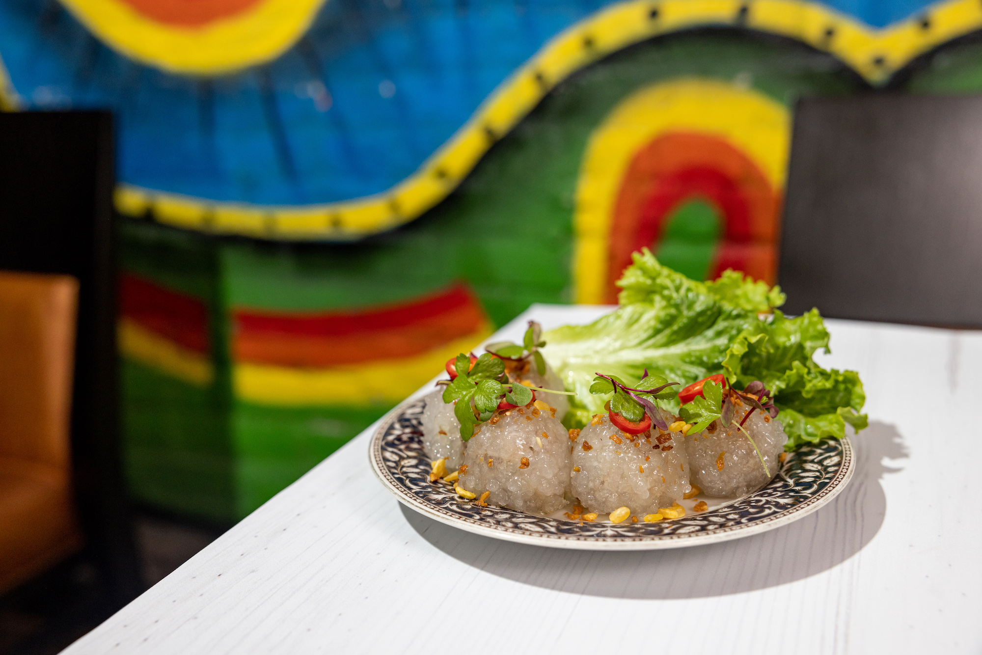 2022.08.12 - Hanumanh - Sakoo, tapioca dumplings - (c) Andrew Noh-Noh Leftovers - Washingtonian