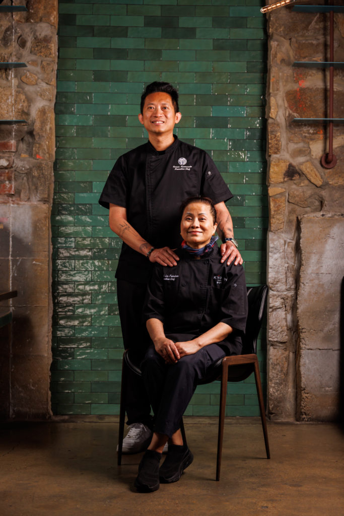 Chef Peter and his mom_photo credit_ Rimtang Tom Thongkram - Washingtonian