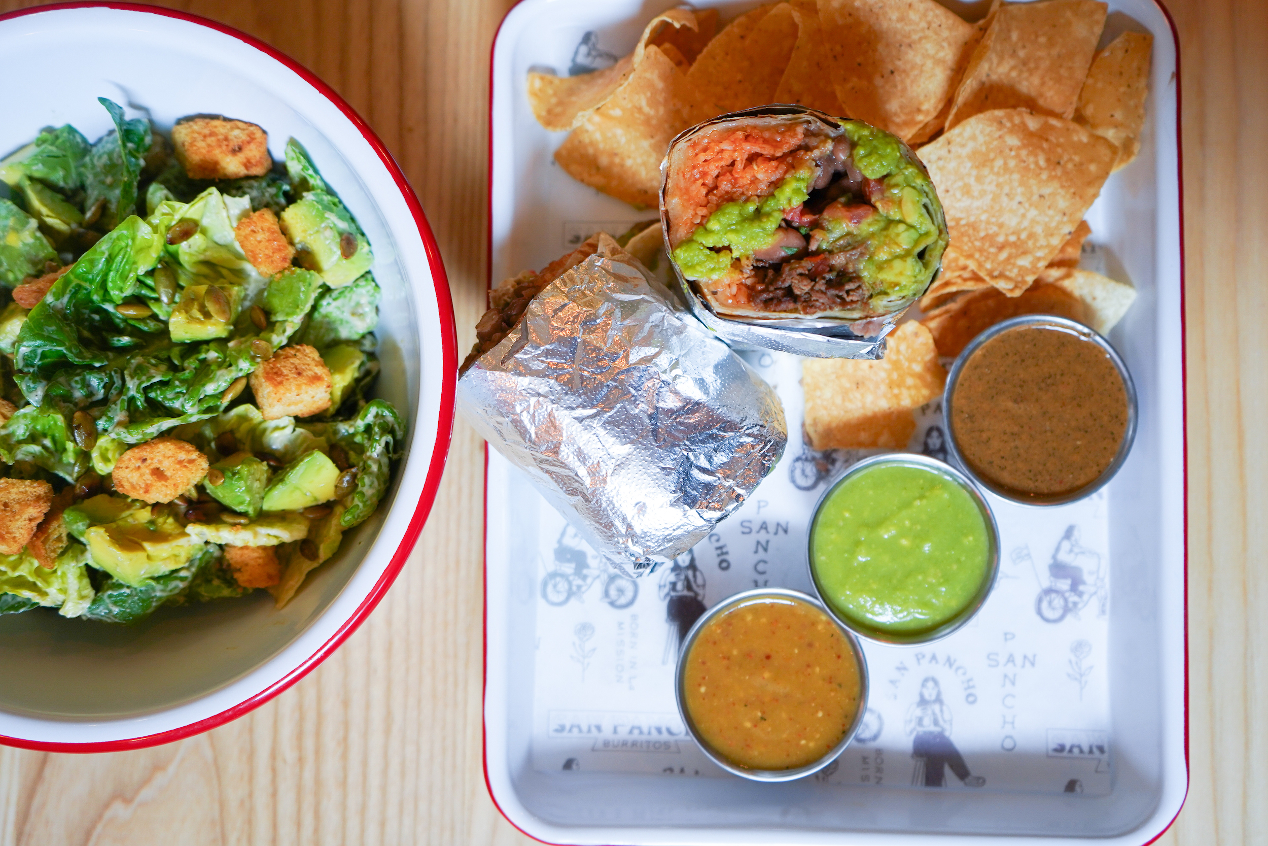 BURRITO AND SALAD BRIGHTER - Washingtonian