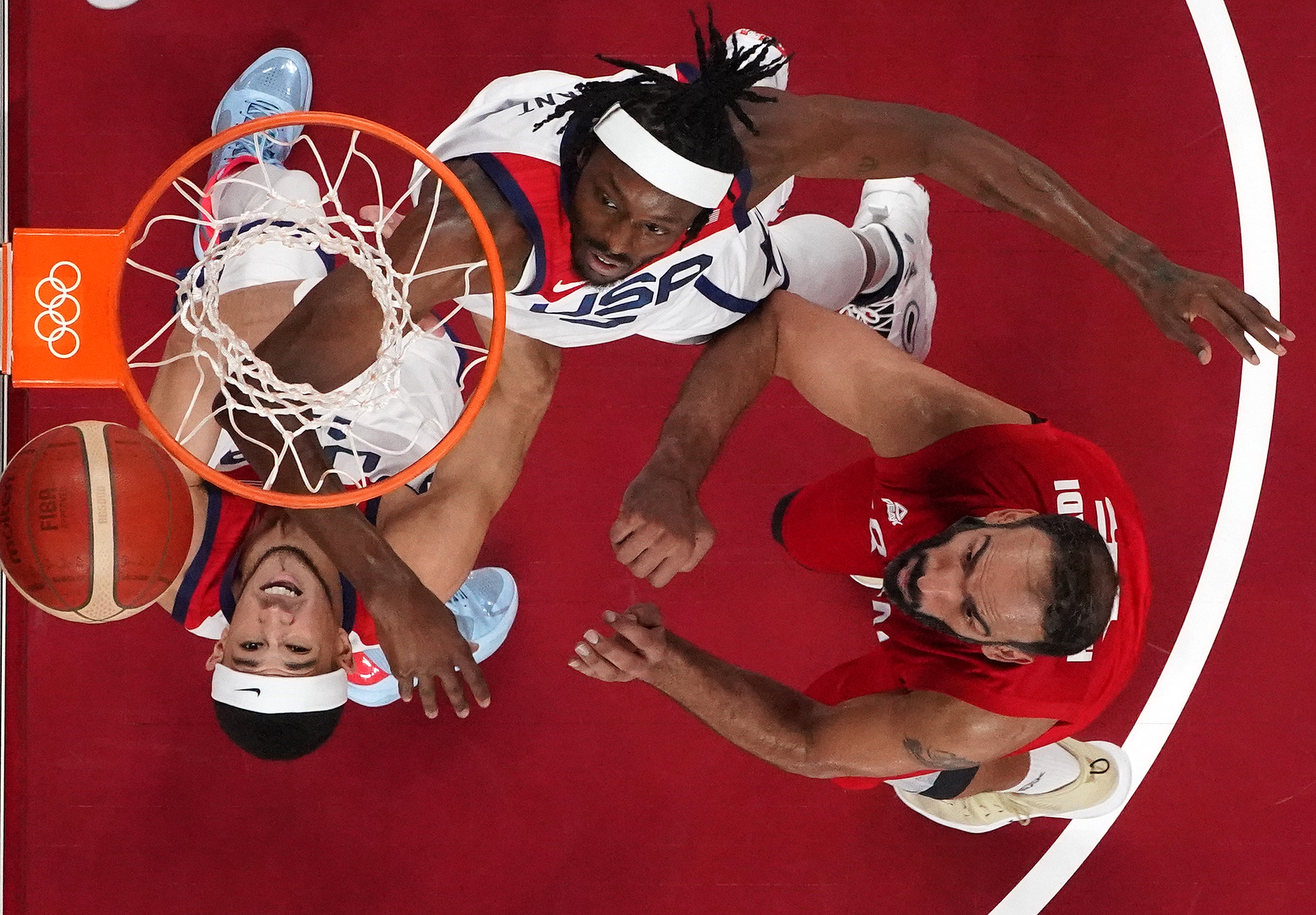 United States v Iran Men's Basketball - Olympics: Day 5 - Washingtonian