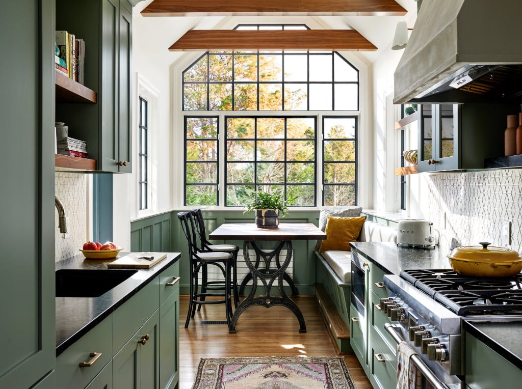 Are Green Kitchen Cabinets a Good Idea?