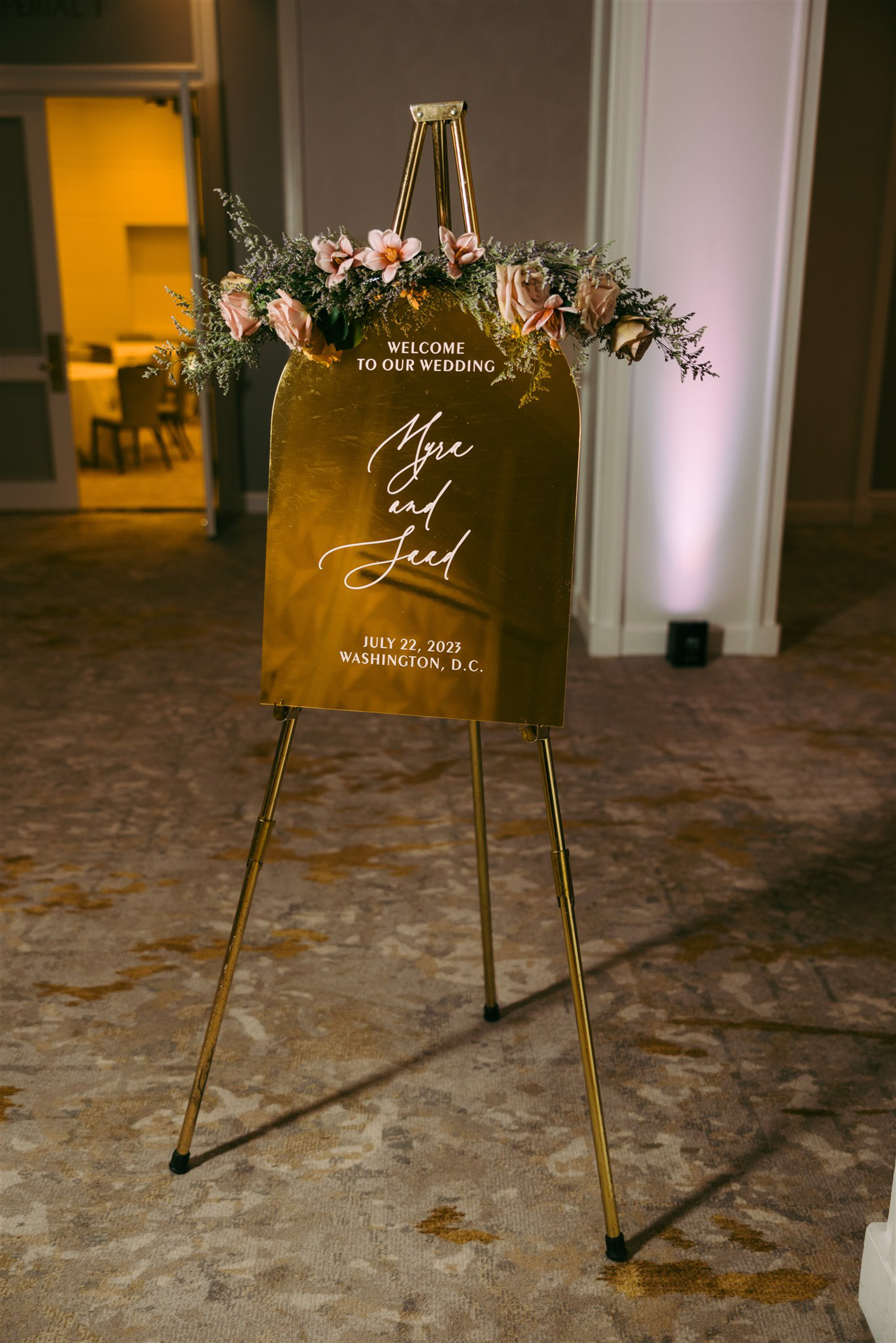 Myra + Saad - Washingtonian