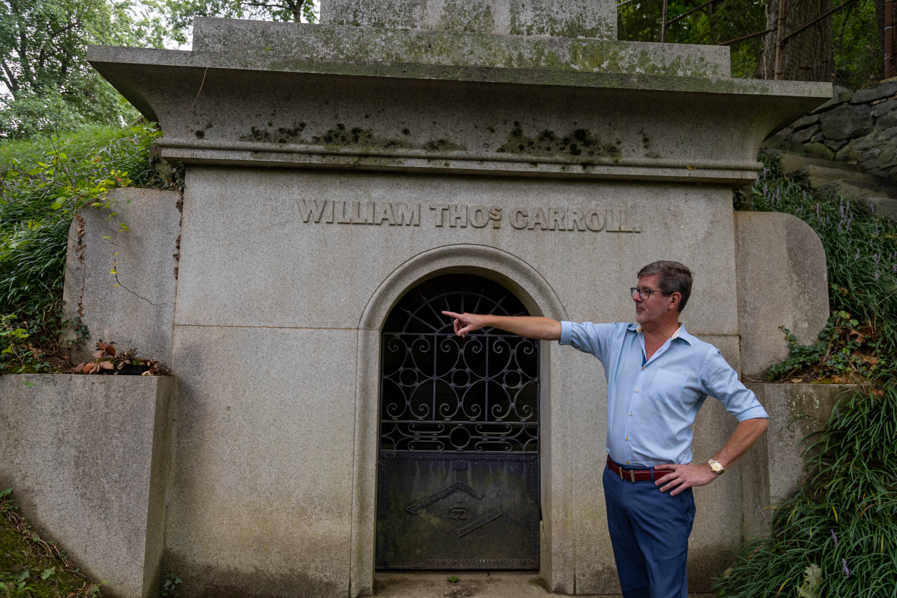 Paul Williams, caretaker of Oak Hill cemetery - Washingtonian