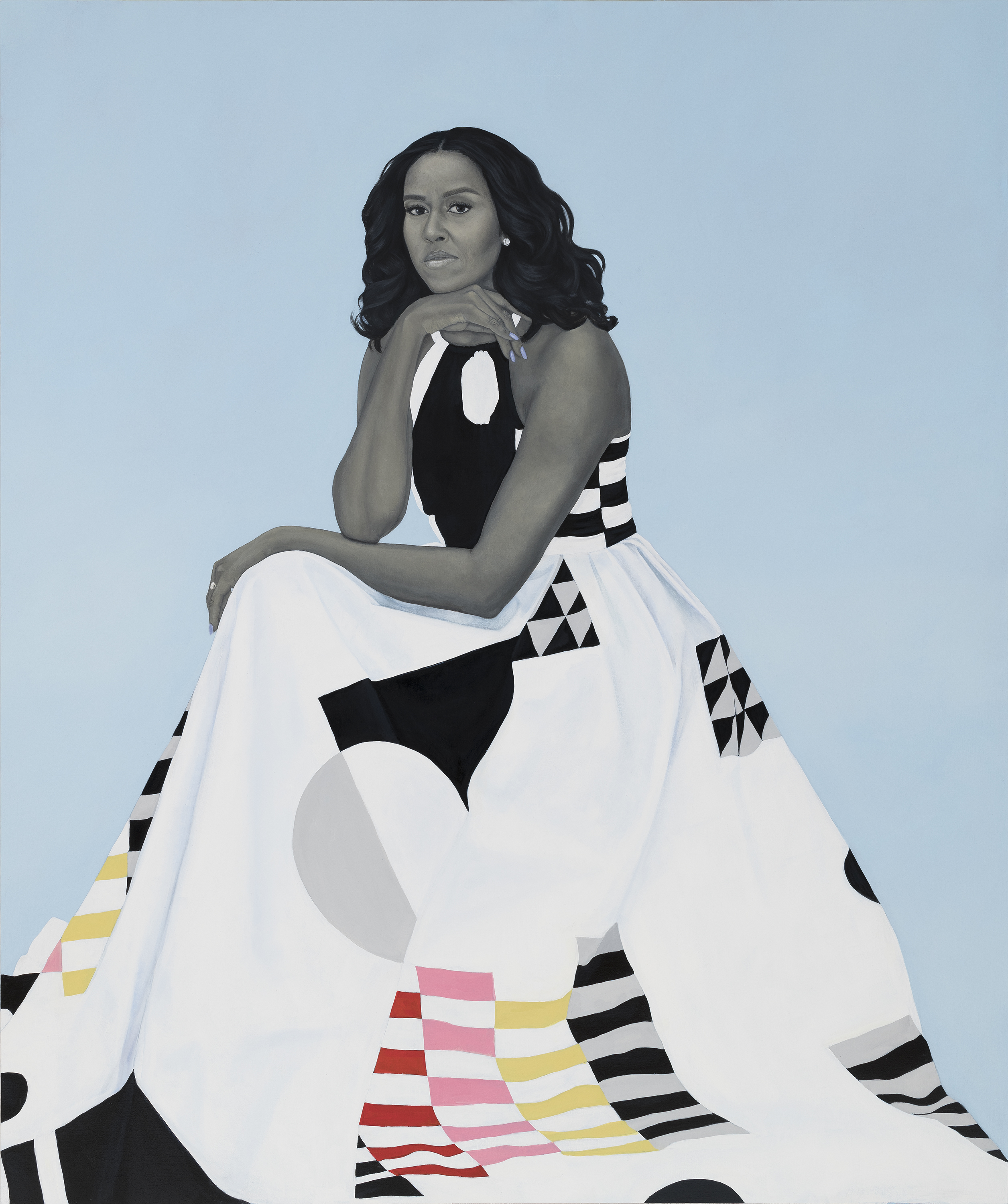 Amy Sherald_Michelle LaVaughn Robinson Obama (1) - Washingtonian