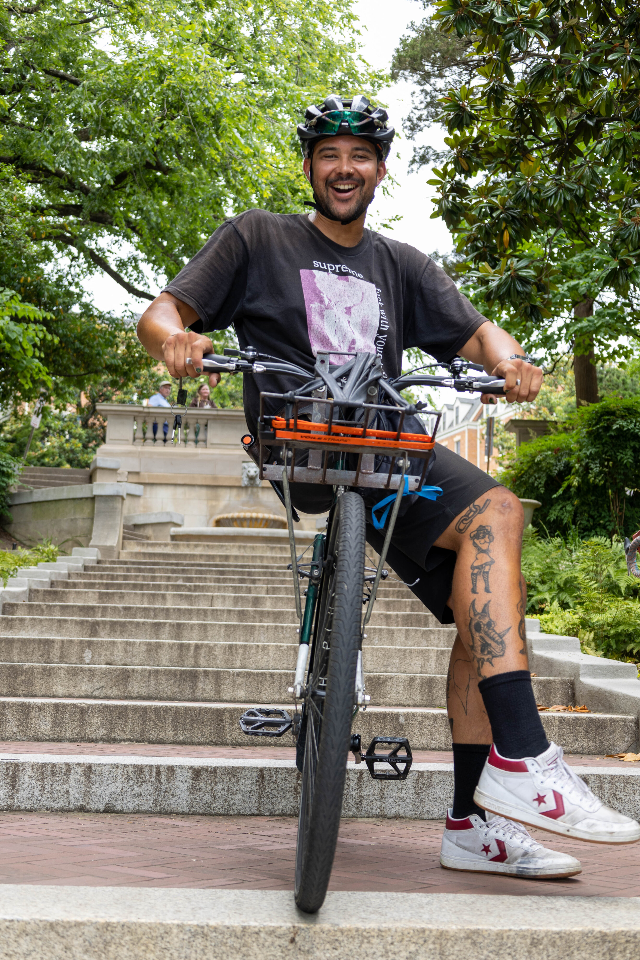 for story on last bike messengers - Washingtonian