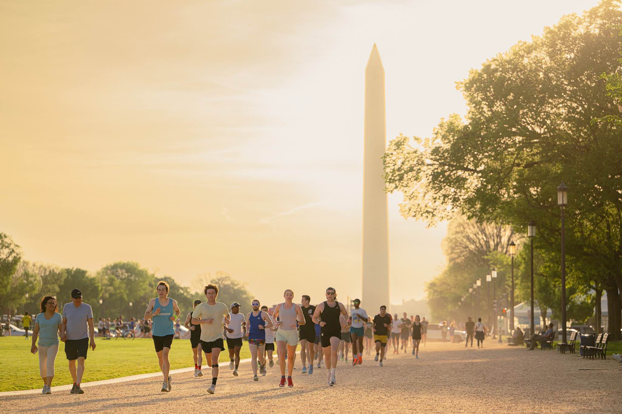 Sarah - on the mall w_monument - Washingtonian