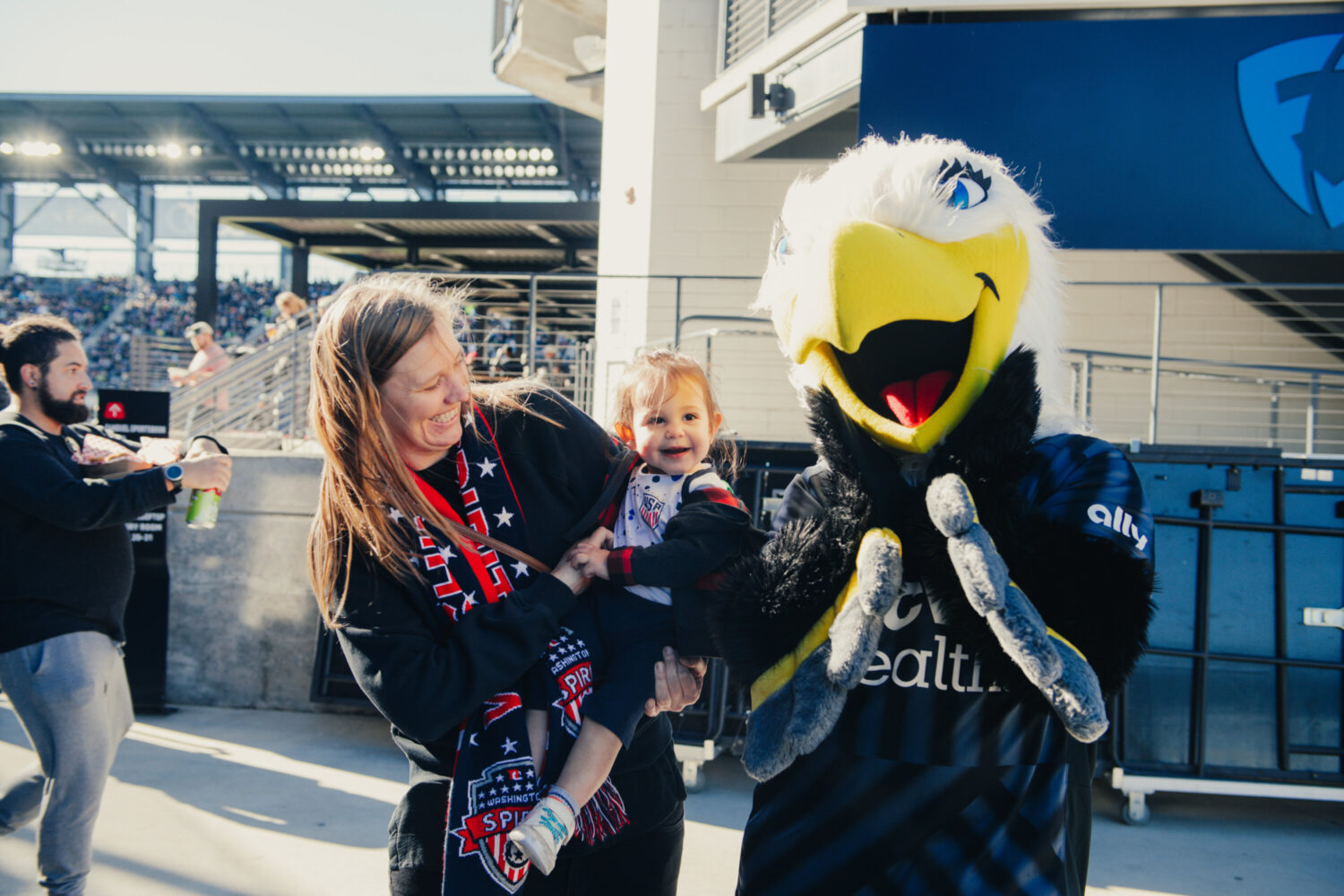 The Washington Spirit Surprised Its “Good Luck Charm Baby” With a Trip to the Championship