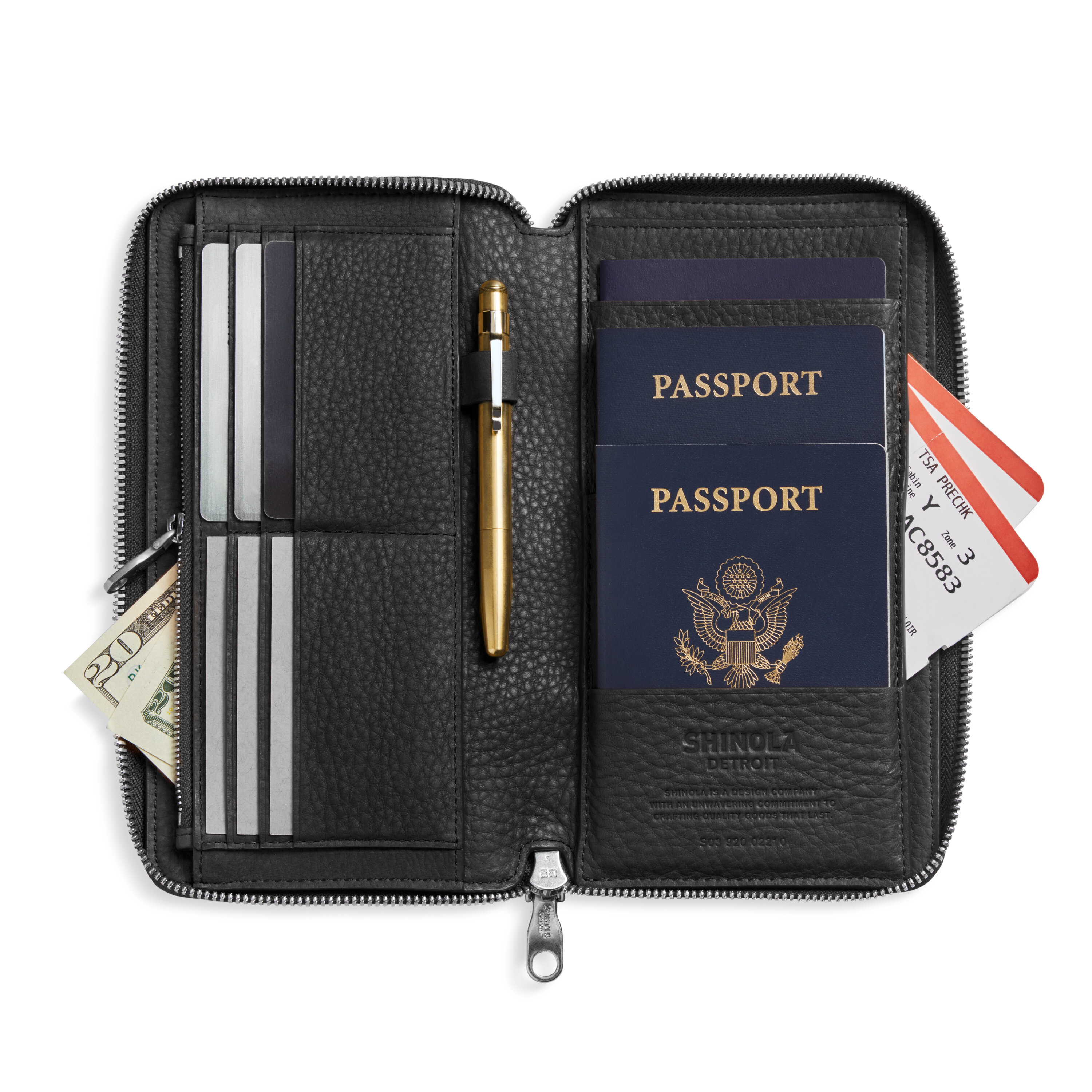 S0320294880_001_OrganizerWallet_NaturalGrain_MN_Black_V4_ALT_03 copy 2 - Washingtonian
