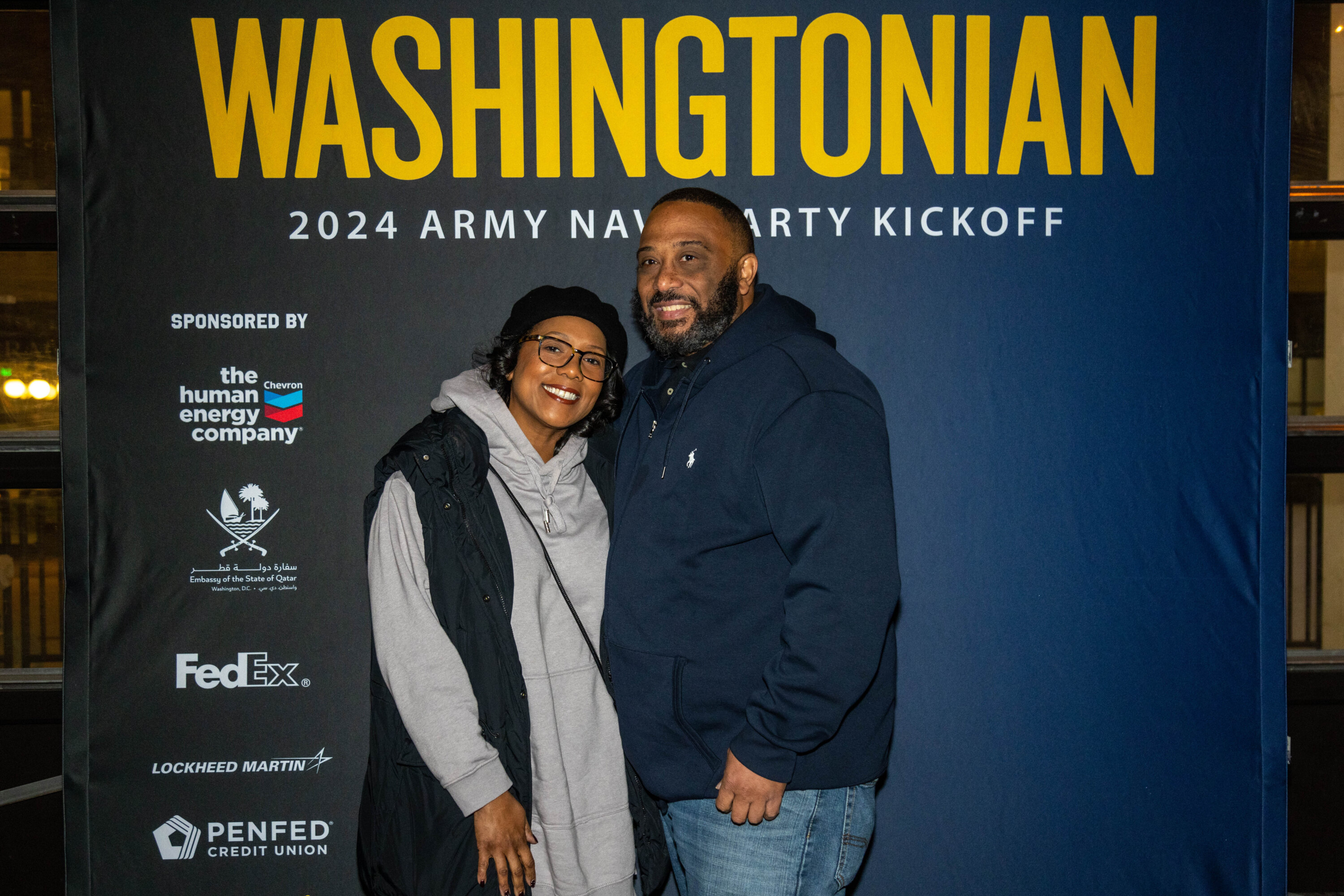 Army Navy Step and Repeat - Washingtonian