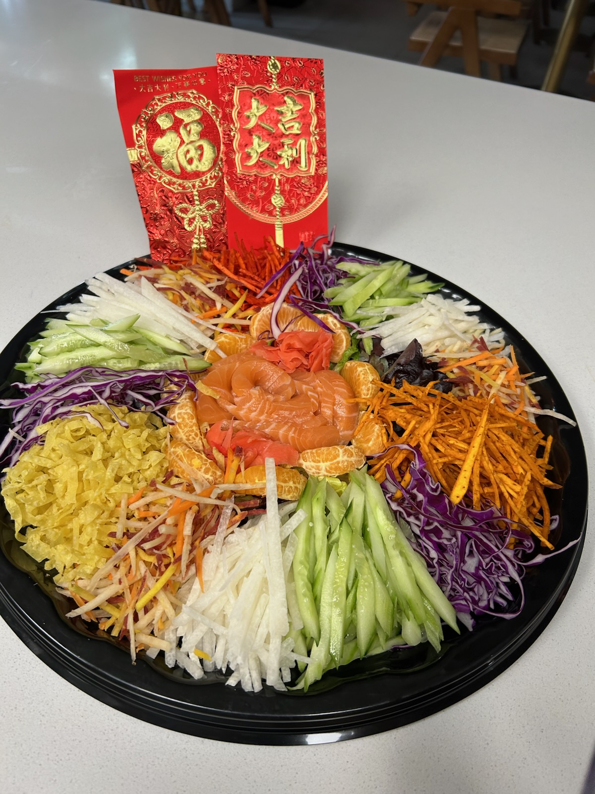 Southeast Impression Prosperity Salad Yee Sang - Washingtonian