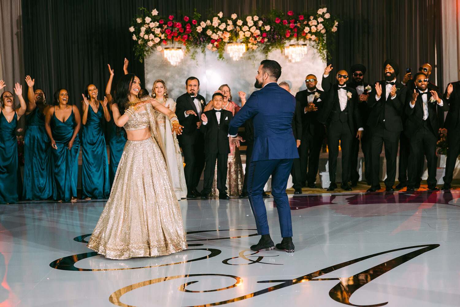 This Weeklong Wedding Blended the Couple’s Punjabi and Eritrean Cultures