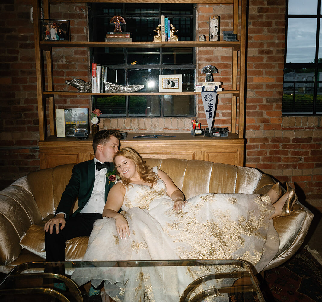The Bride Called This Wedding’s Aesthetic “Jumanji Attic Chic”