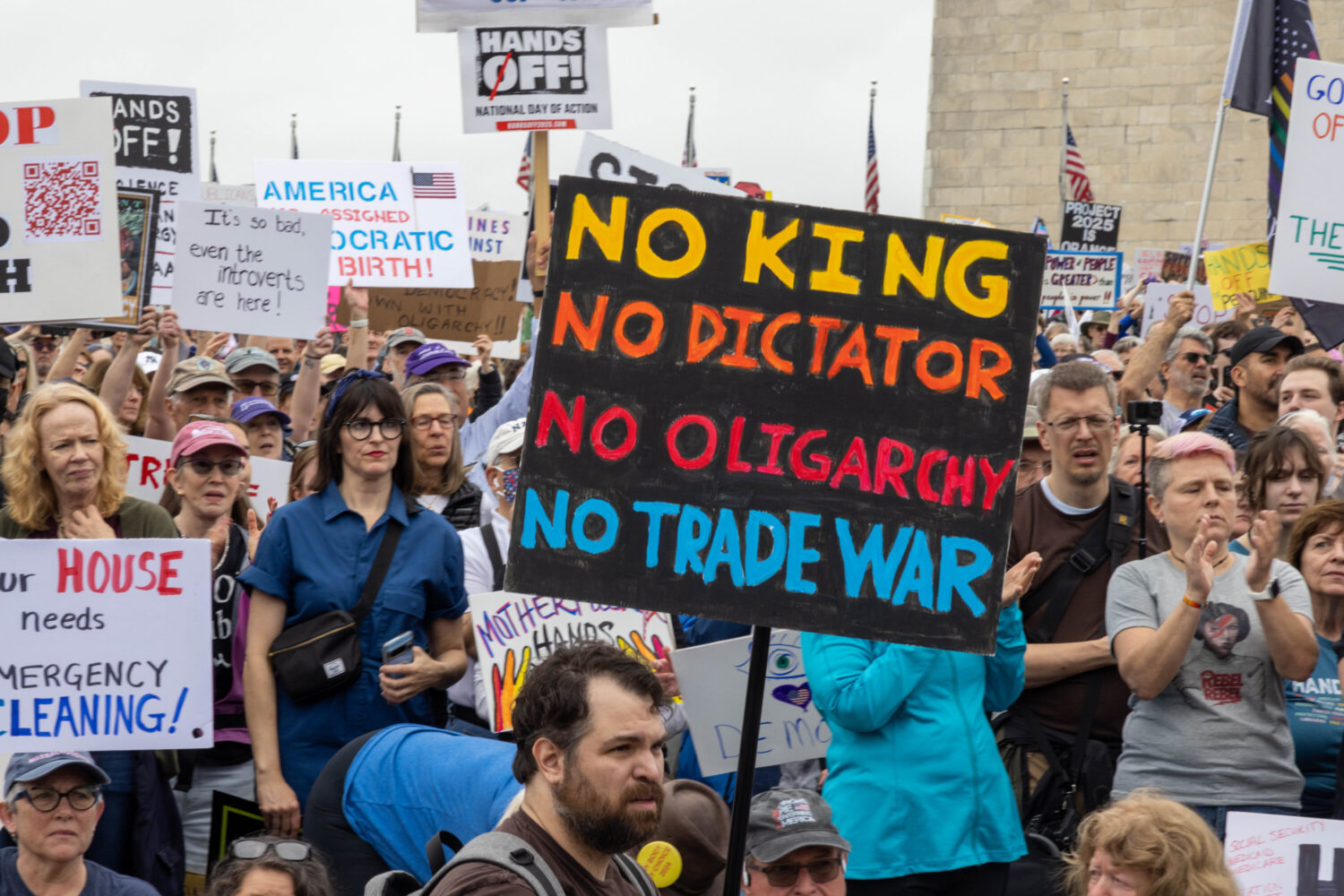 Organizers Say More Than 100,000 Expected for DC’s No Kings Protest Saturday