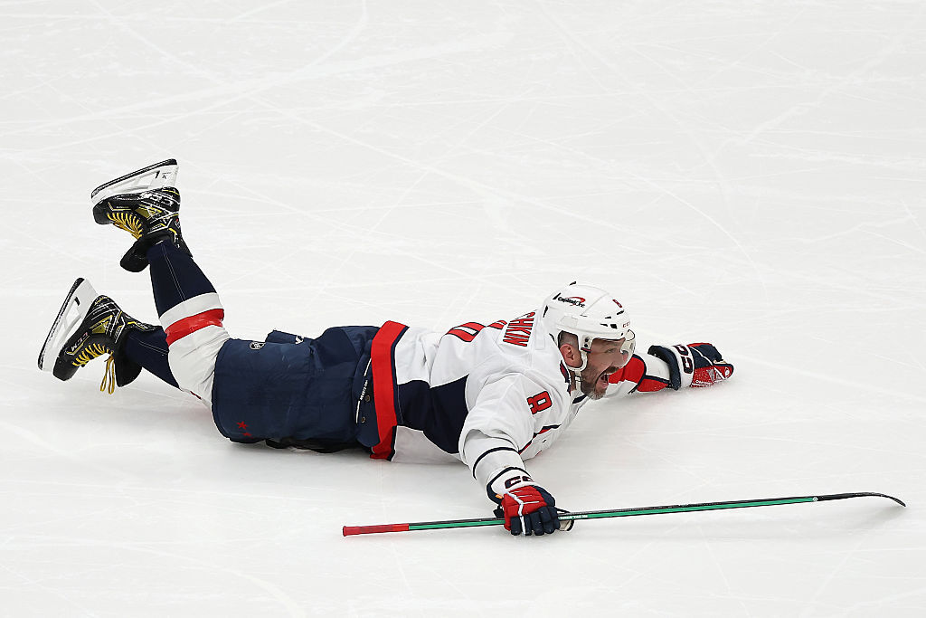 Katie Ledecky, Jayden Daniels congratulated Alex Ovechkin after he broke Wayne Gretzky's record