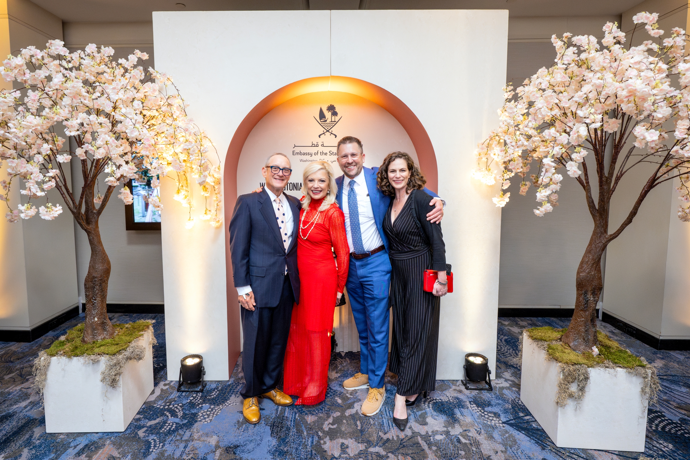 Sam Srochi, Story Partners’ Gloria Dittus, Coupang’s Bill Anaya, and SAIC’s Kara Ross