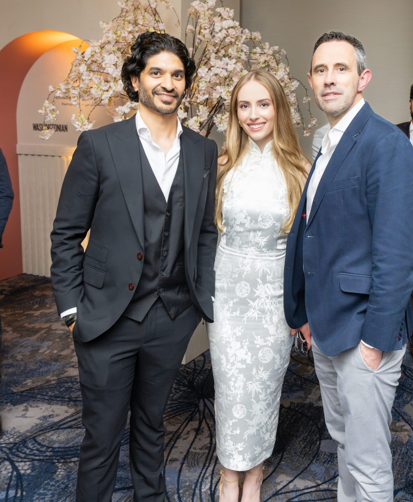 Versus Equity’s Vinoda Basnayake with Emma Mears and The Ned’s CEO Gareth Banner
