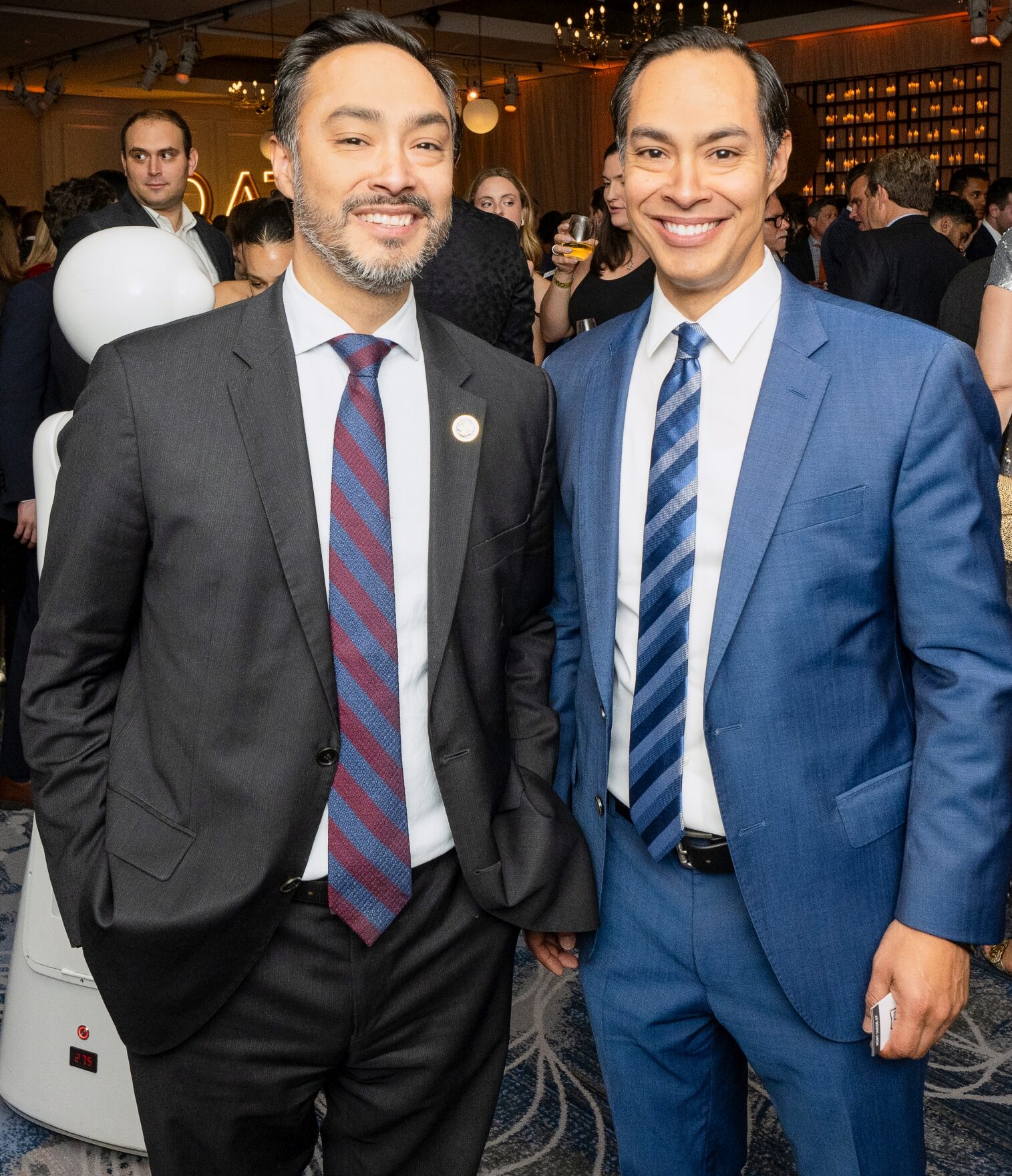 Congressman Joaquin Castro and twin brother Former Cabinet Secretary Julián Castro