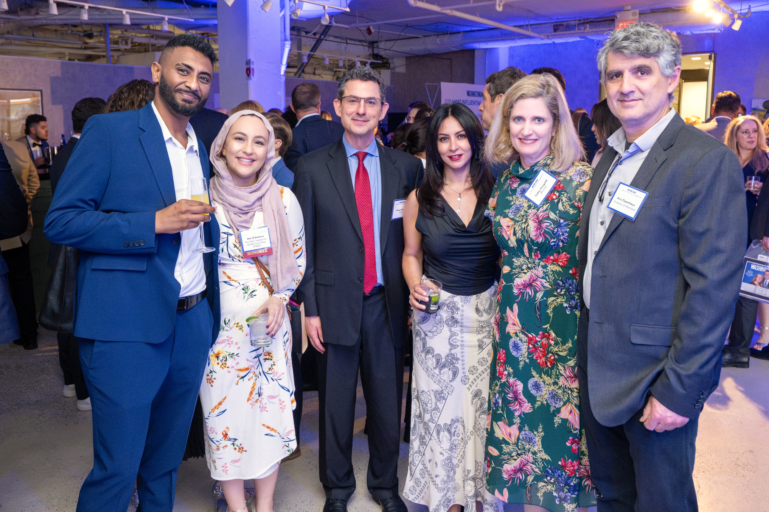 The African Middle Eastern Leadership Project’s Mohamed Abubakr, TIMEP’s Mai El-Sadany, ICNL’s Doug Rutzen, Center for International Policy’s Nancy Okail, AFL-CIO’s Cathy Feingold, and University of Maryland’s Aris Cleanthous