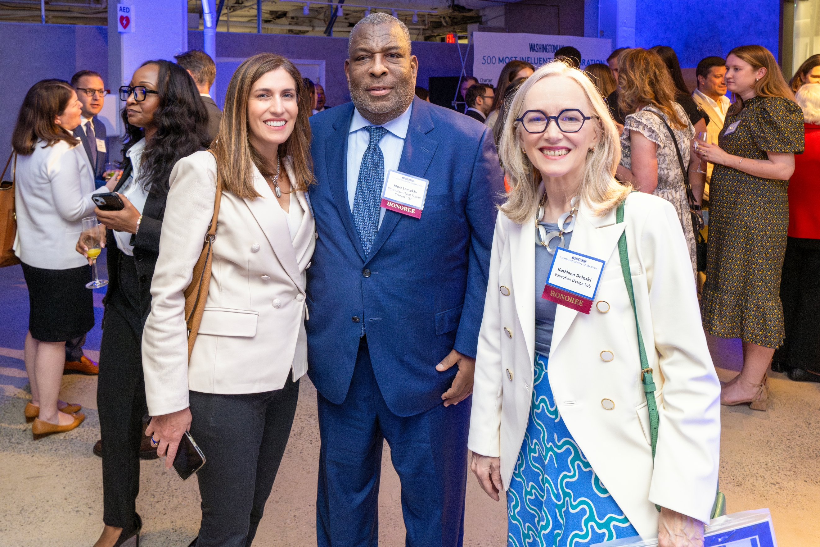 George W Bush Center’s Nina Rees, BHFS’ Marc Lampkin, and Education Design Lab’s Kathleen Delaski