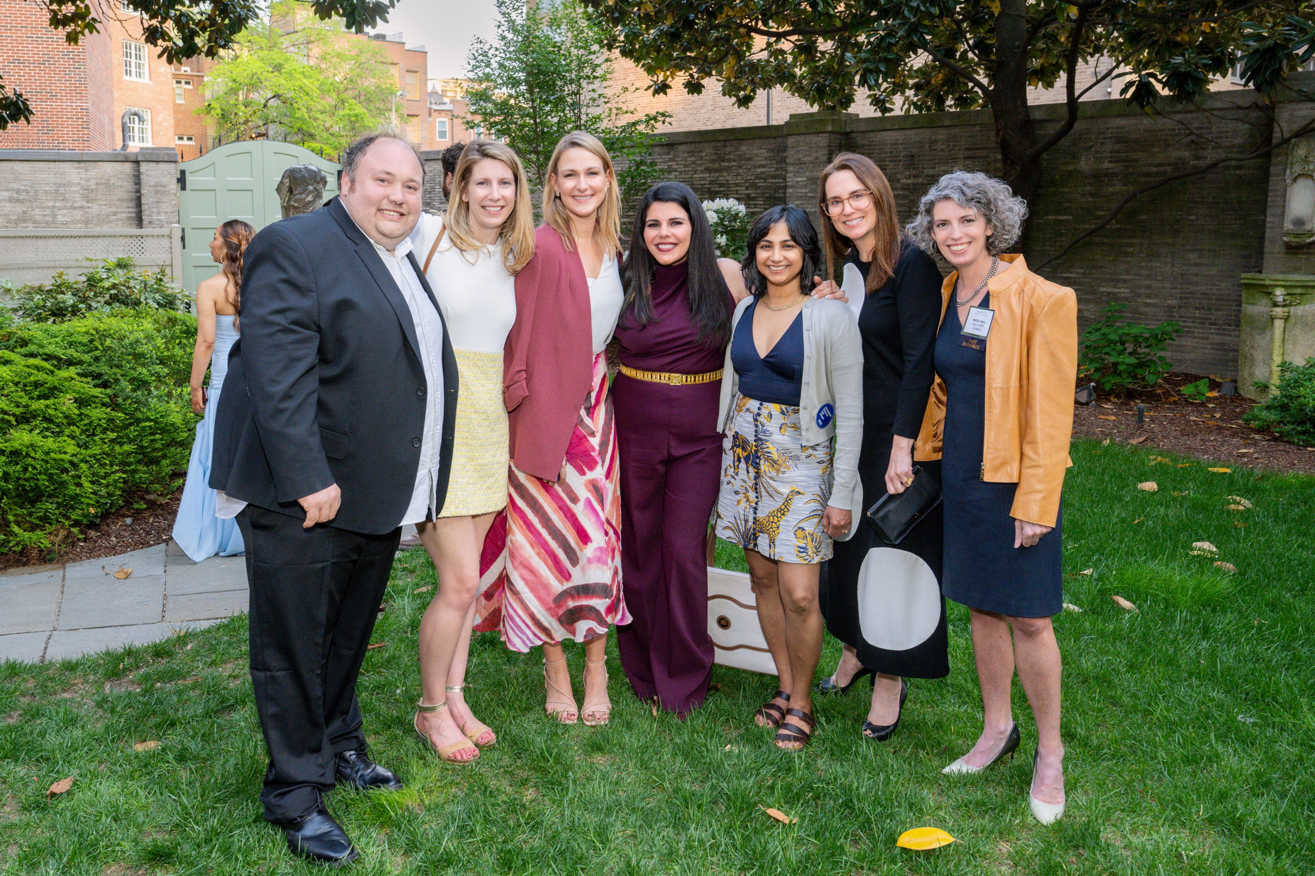 The Wall Street Journal team: Josh Dawsey, Kristina Peterson, Vera Bergengruen, 2025 honoree Vivian Salama, Aruna Viswanatha, Janet Adamy and Molly Ball