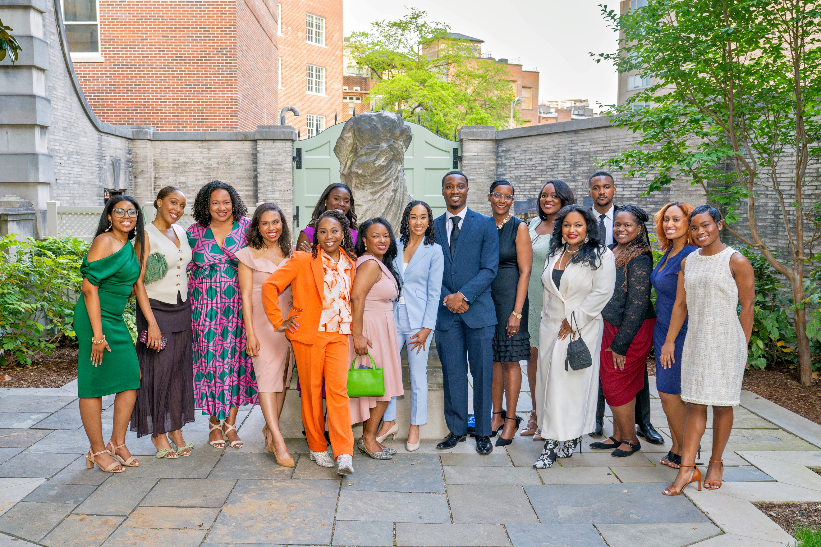 Washingtonian‘s Danesha Price-Quintanilla, Raquel Martin, Kirstin Garriss, NBC’s Arielle Hixon, CNN’s Eva McKend, Nana-Séntuo Bonsu, NPR’s Ayesha Rascoe, USA Today‘s Francescha Chambers, HuffPost’s Phil Lewis, USA Today‘s Monica Richardson, Fox 5’s Marissa Mitchell, Ashleigh Demi, Javier Lewis, Fox 5’s Chanelle Oliver, Setota Hailemariam, and Brooklyn Bass