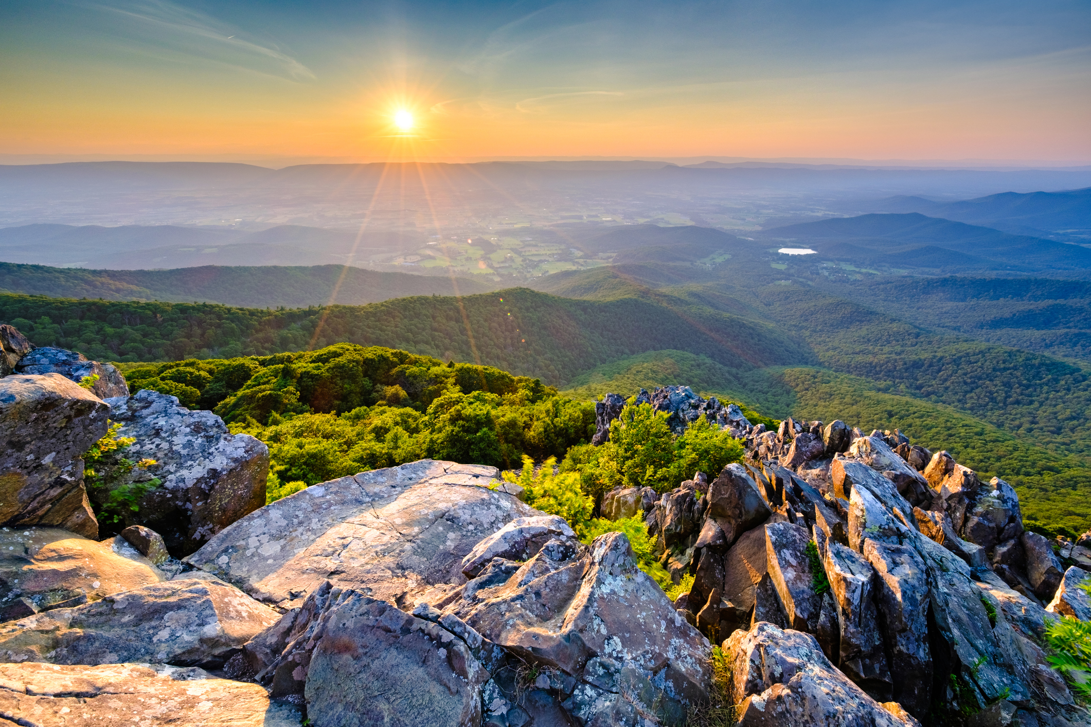 Sunset on Stony Man 1 - Washingtonian
