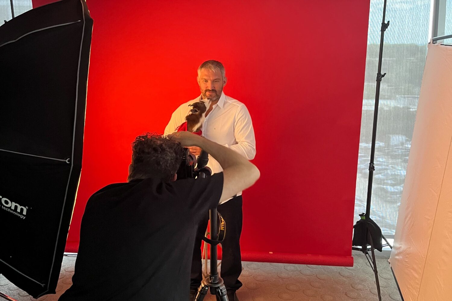 Behind the Scenes of Our Cover Photo Shoot With Alex Ovechkin