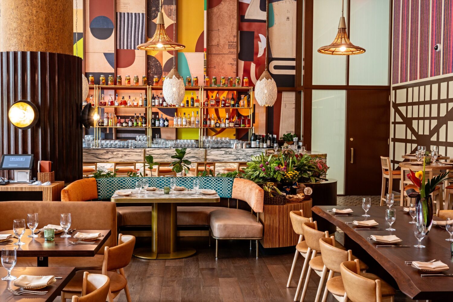 Celebrity Chef Marcus Samuelsson Opens a Color-Blasted, Globe-Trotting Restaurant in DC