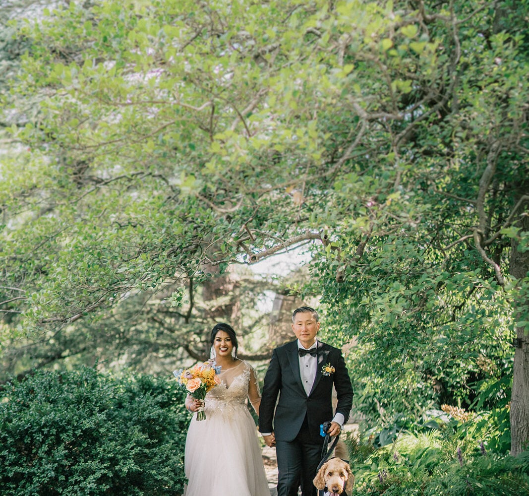 A Signature Scent and an Adorable Dog-Themed Cake Were Highlights of This Dupont Circle Wedding