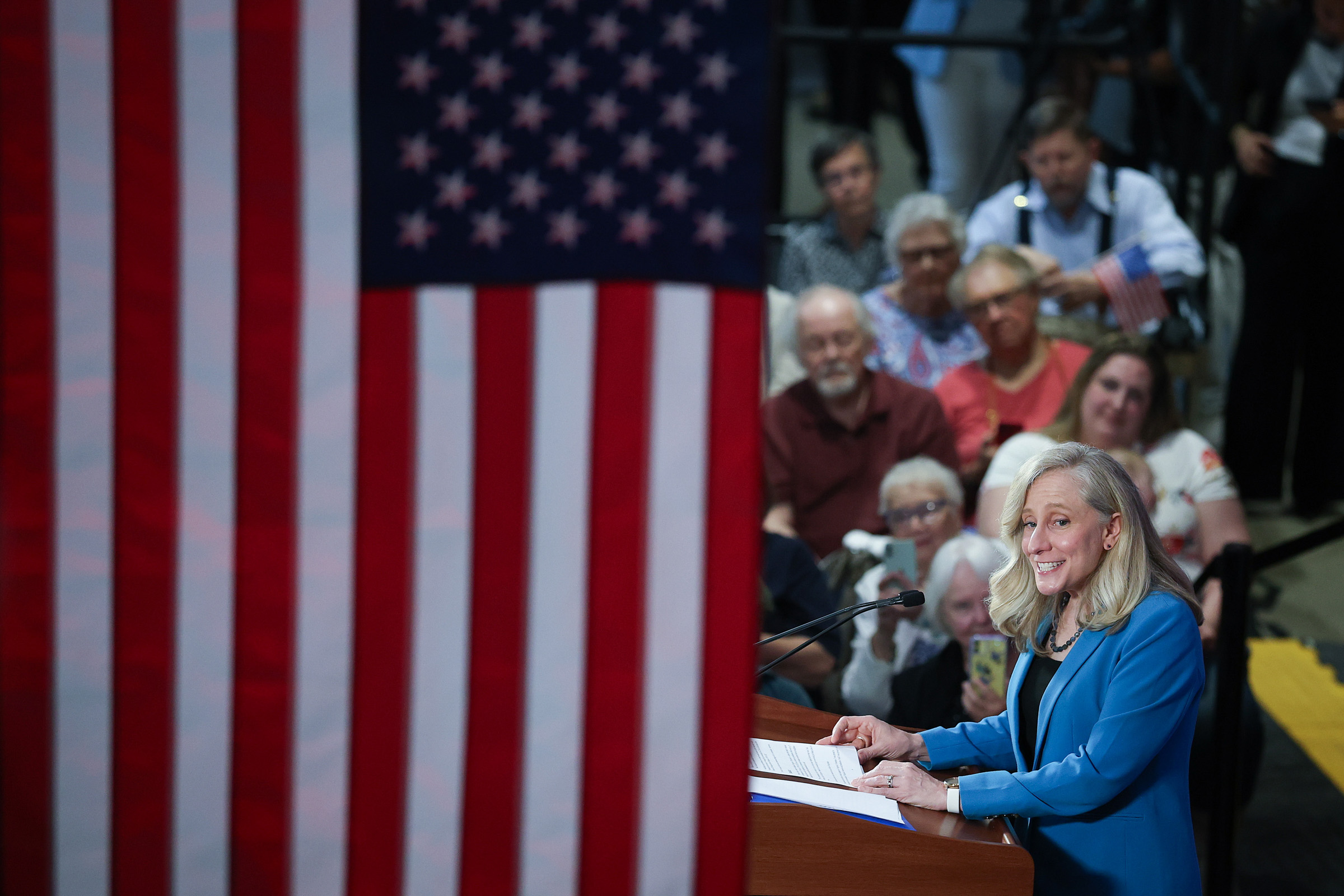 Virginia Gubernatorial Candidate Abigail Spanberger Holds Primary-Eve Election Rally - Washingtonian
