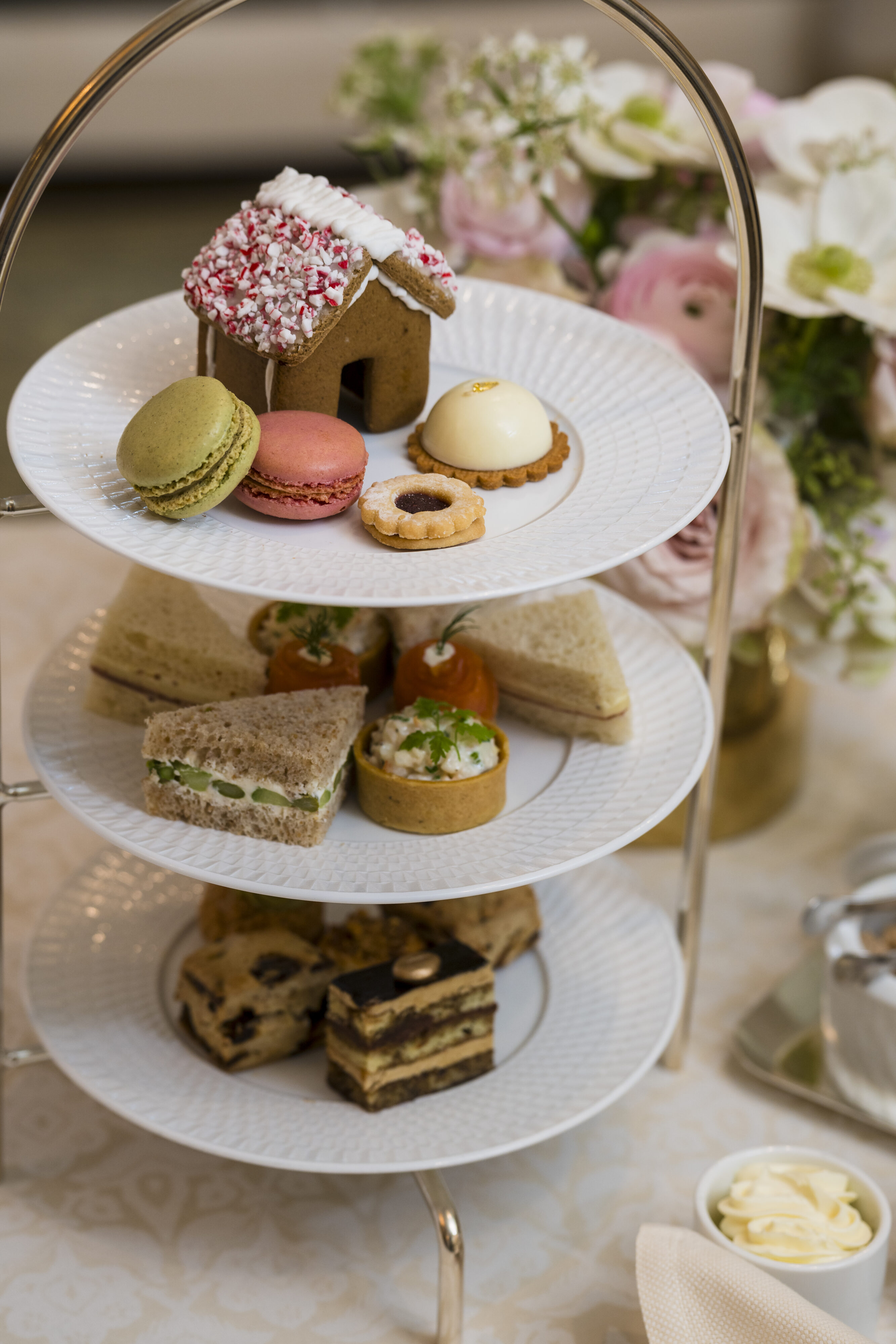 Sweet and savory treats at the Hay-Adams. Photo courtesy of the Hay-Adams. 