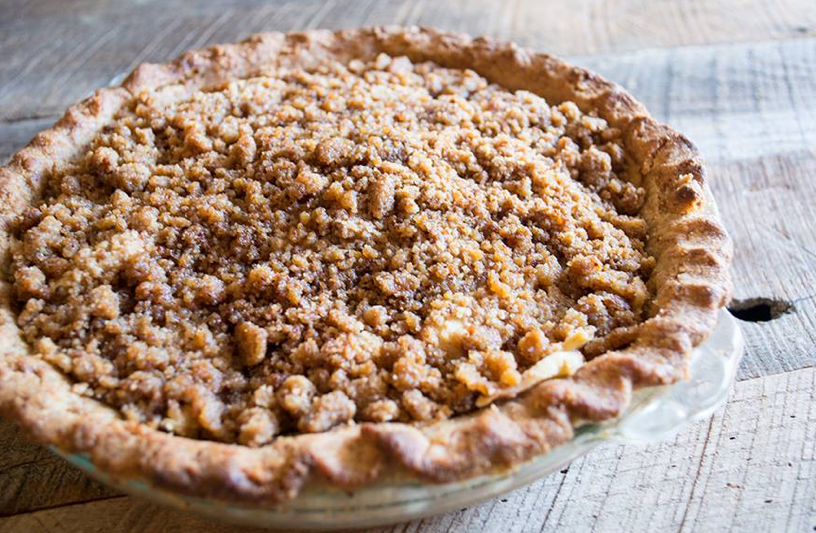 Apple crumble pie from Bayou Bakery in Arlington, Va, photo courtesy of Bayou Bakery - Washingtonian