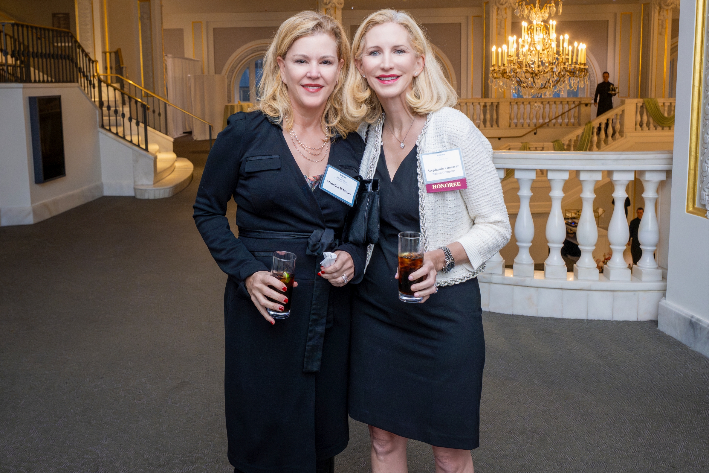 Meredith Whitney and Bain & Company’s Stephanie Linnartz