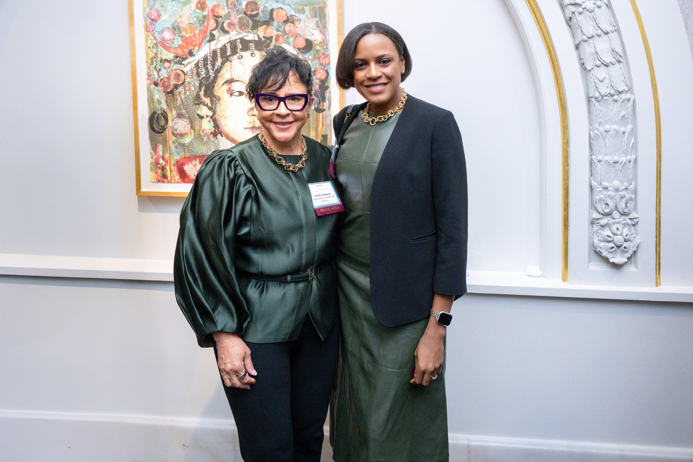 Salamander’s Sheila Johnson and PwC’s Jeanelle Johnson