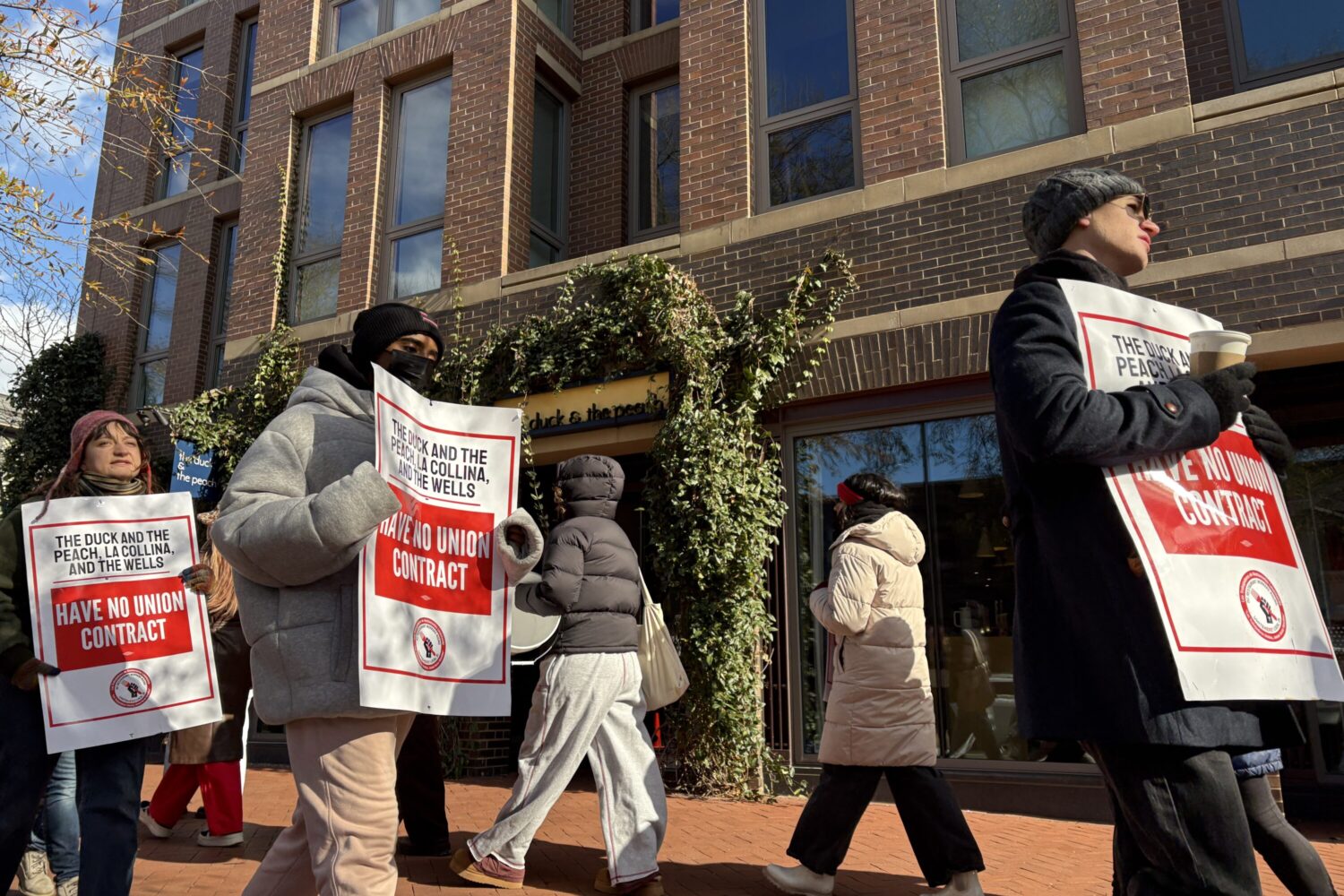 Workers at The Duck & the Peach Move to Unionize