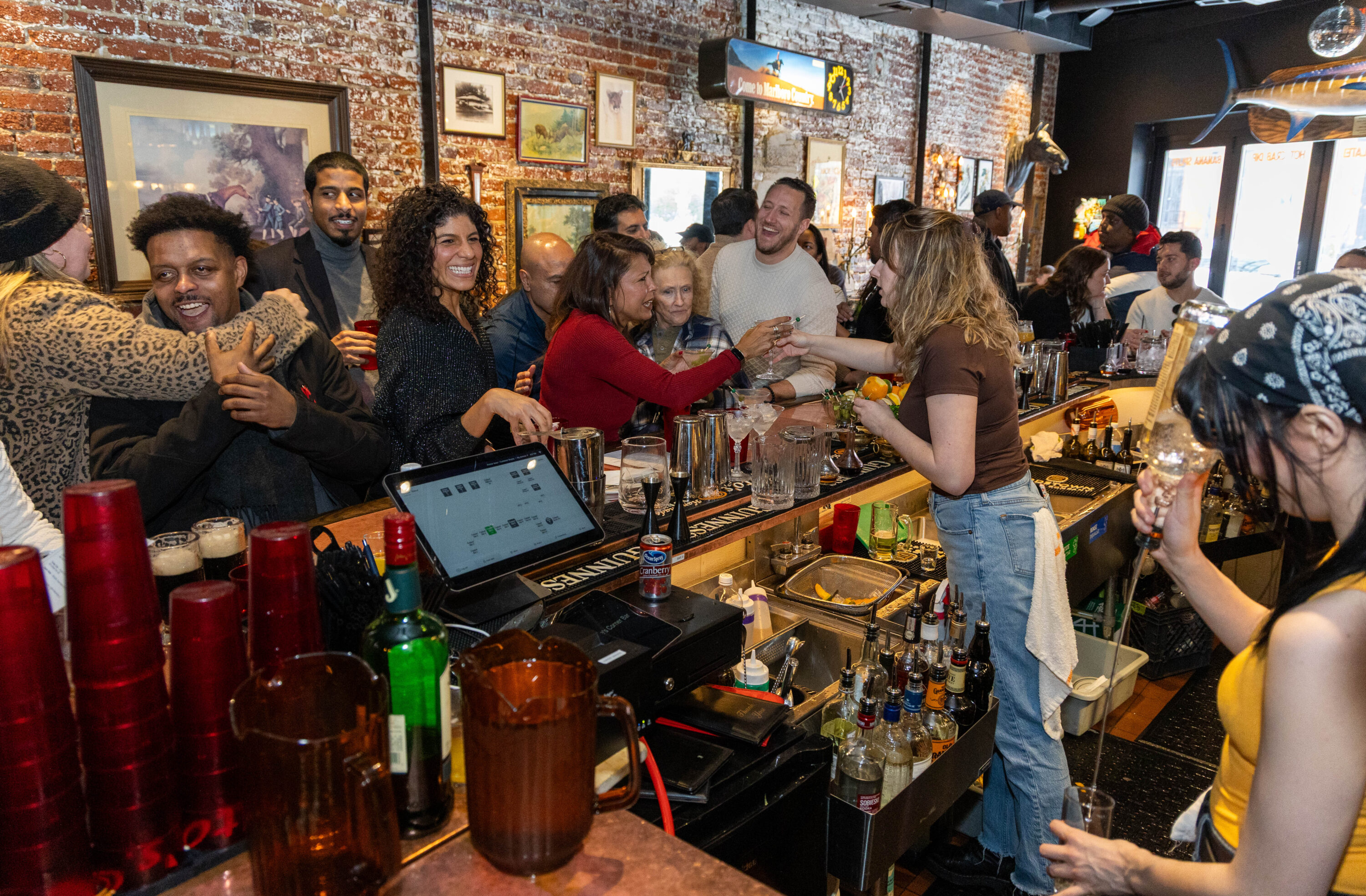 EEbee's corner bar and owner, Emily Brown