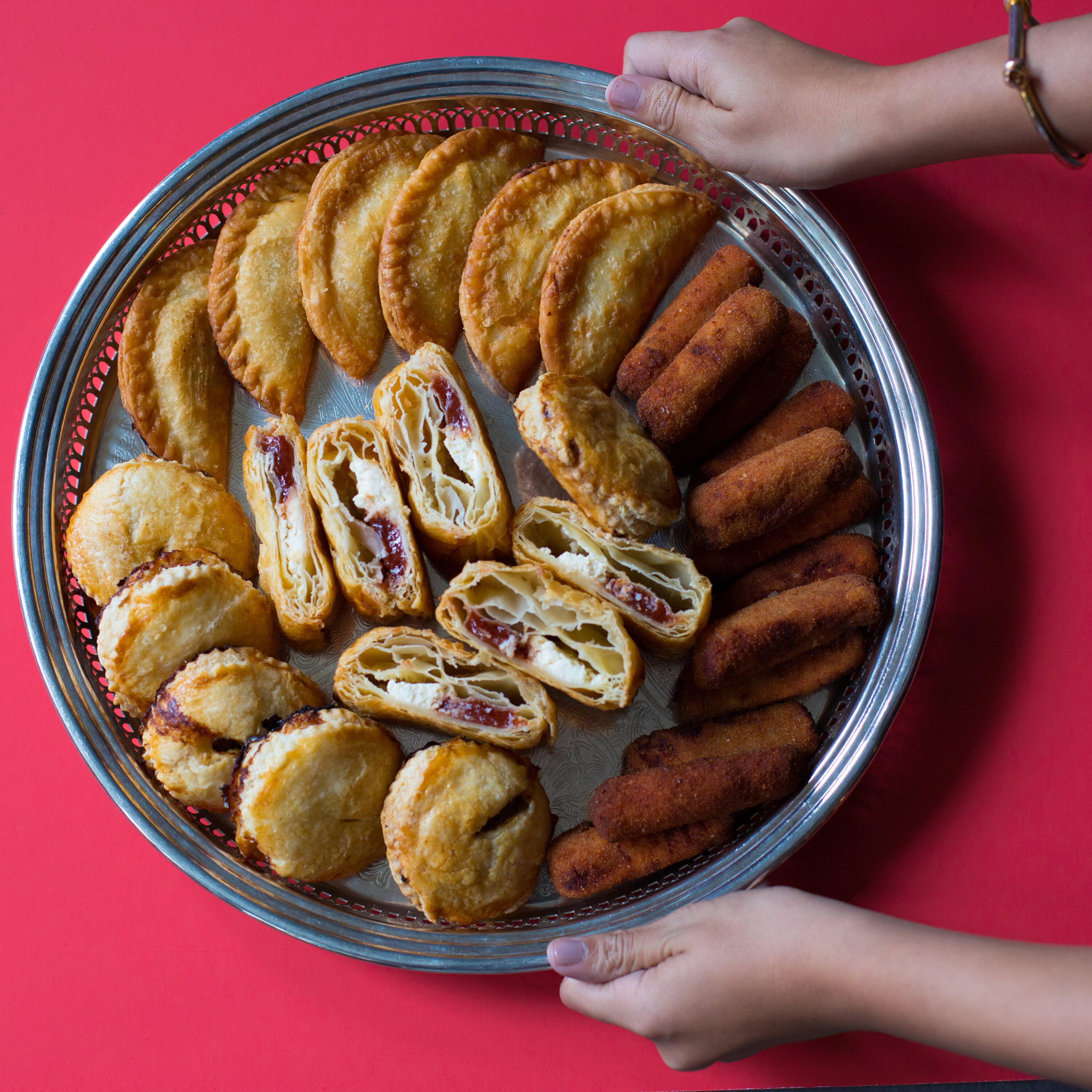 The fiesta platter at Colada Shop. Photograph by Maya Oren. - Washingtonian The fiesta platter at Colada Shop. Photograph by Maya Oren.