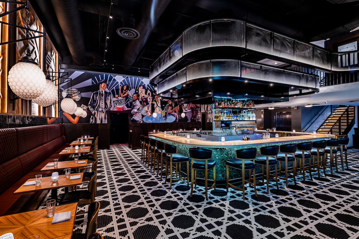 Gatsby’s art deco decor. Photography by Rey Lopez. - Washingtonian Gatsby’s art deco decor. Photography by Rey Lopez.