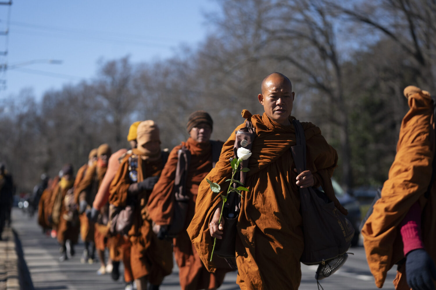 After Walking 2,300 Miles, These Buddhist Monks Are Arriving in DC