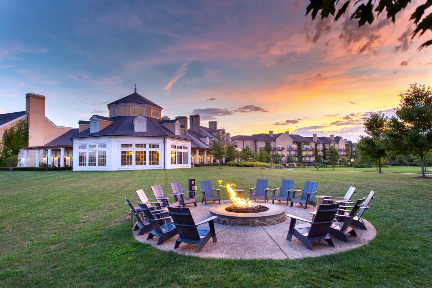 Sunset at Salamander Middleburg. Photo courtesy of Salamander Middleburg.