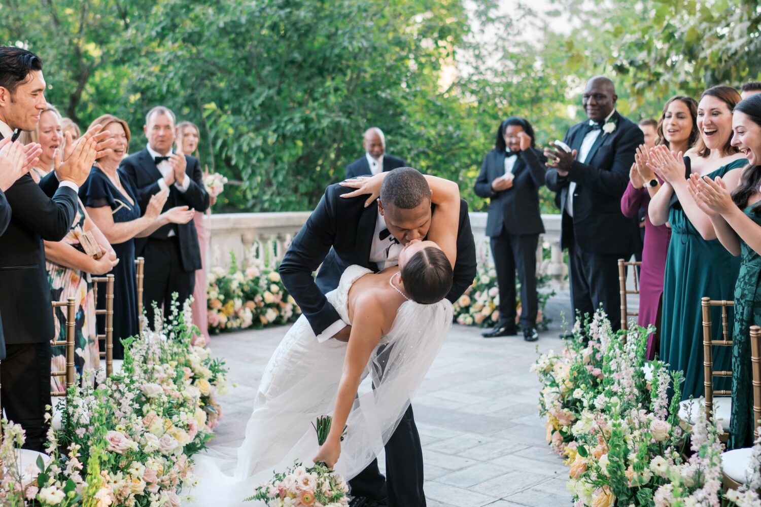 This Wedding’s “Indulgent” Dinner Included Butter-Poached Lobster Over Gnocchi With Truffle Cream and Black Caviar